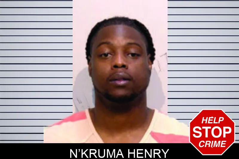 N’Kruma Henry mugshot