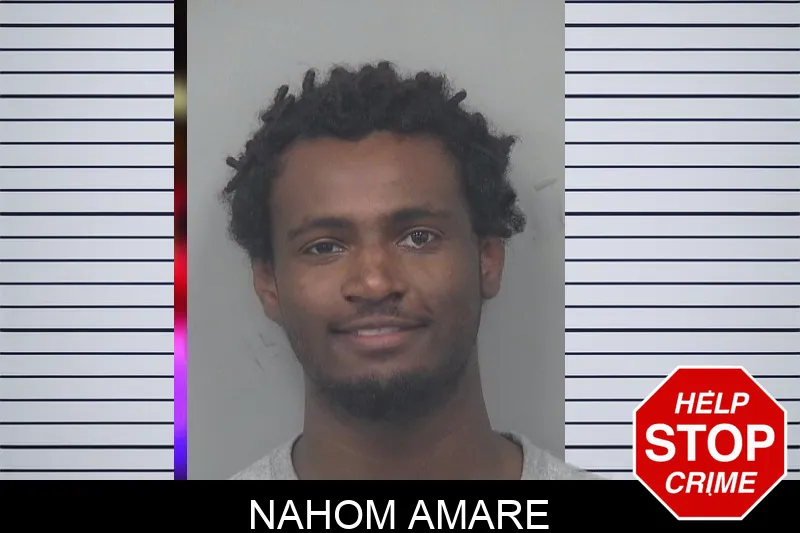 Nahom Amare mugshot