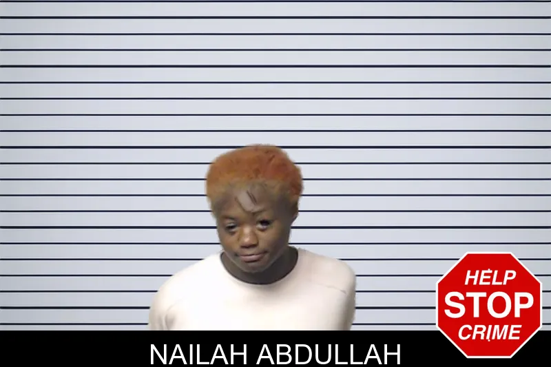 Nailah Abdullah mugshot