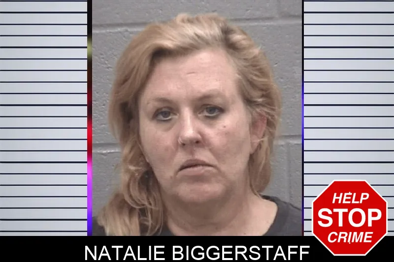 Natalie Biggerstaff mugshot