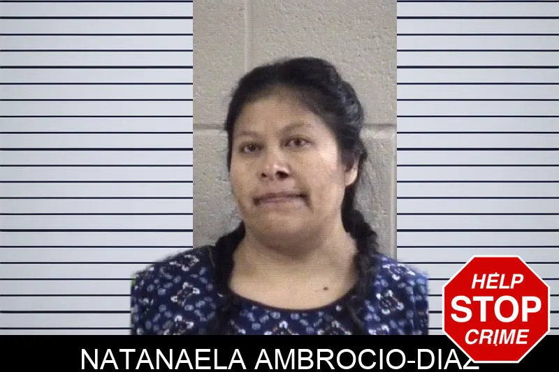 Natanaela Ambrocio-Diaz mugshot