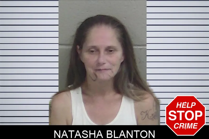 Natasha Blanton mugshot