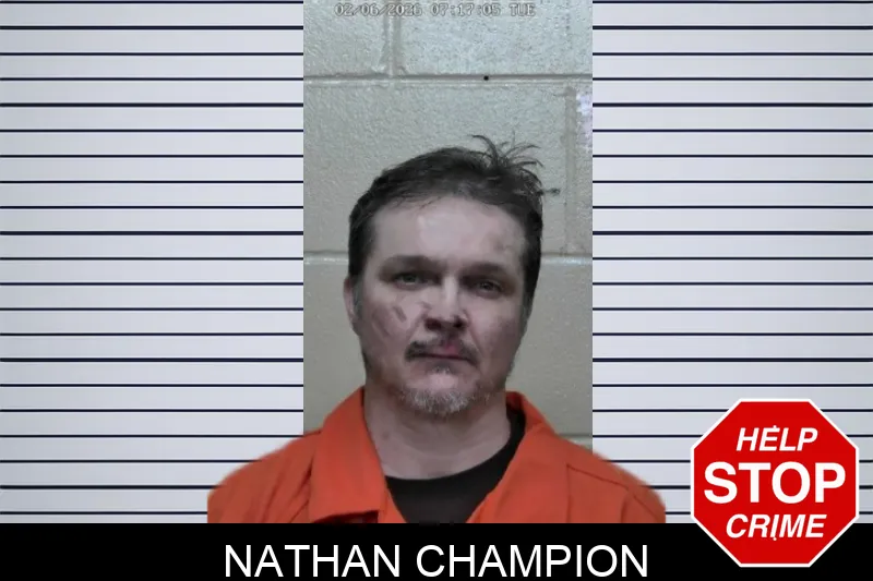 Nathan Champion mugshot