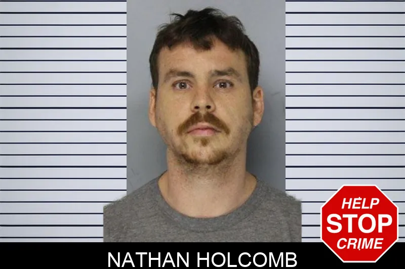 Nathan Holcomb mugshot