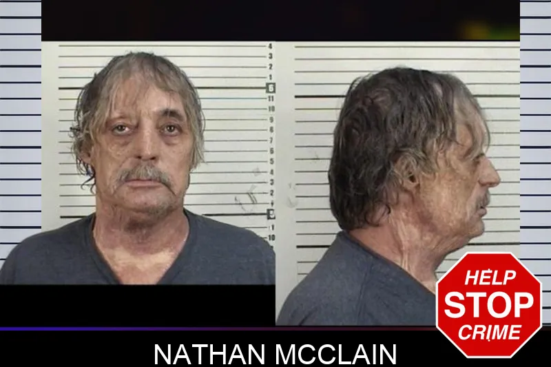 Nathan McClain mugshot