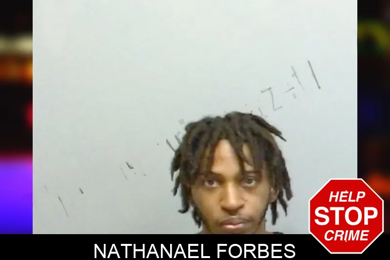 Nathanael Forbes mugshot