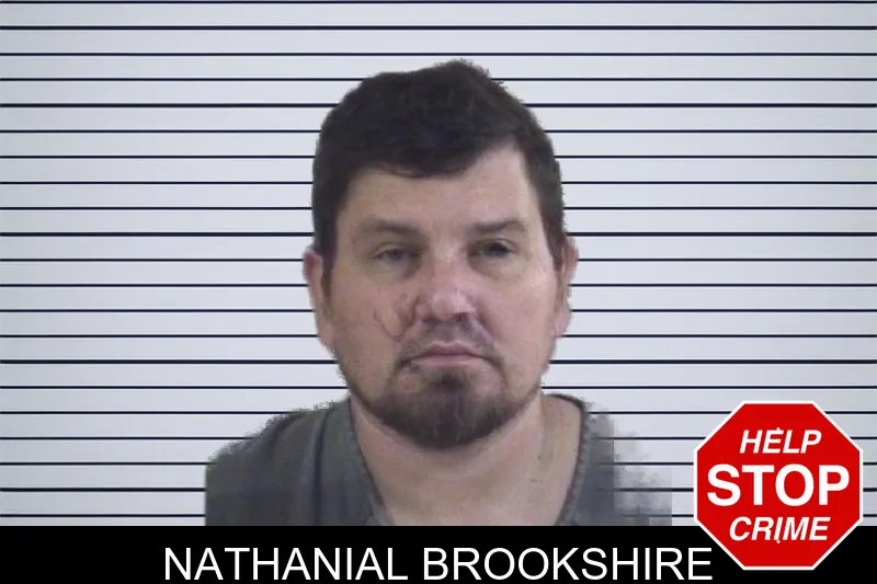 Nathanial Brookshire mugshot