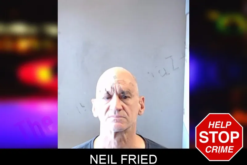 Neil Fried mugshot