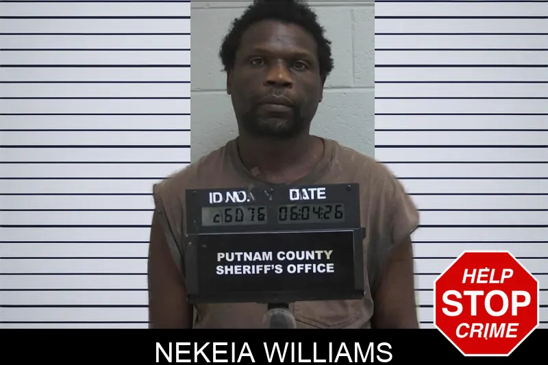 Nekeia Williams mugshot – Putnam County , Georgia Nekeia Williams mugshot