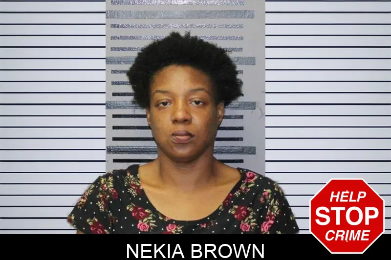 Nekia Brown mugshot