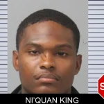 Ni’Quan King mugshot