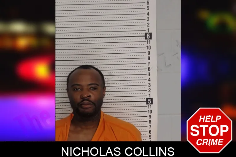 Nicholas Collins mugshot