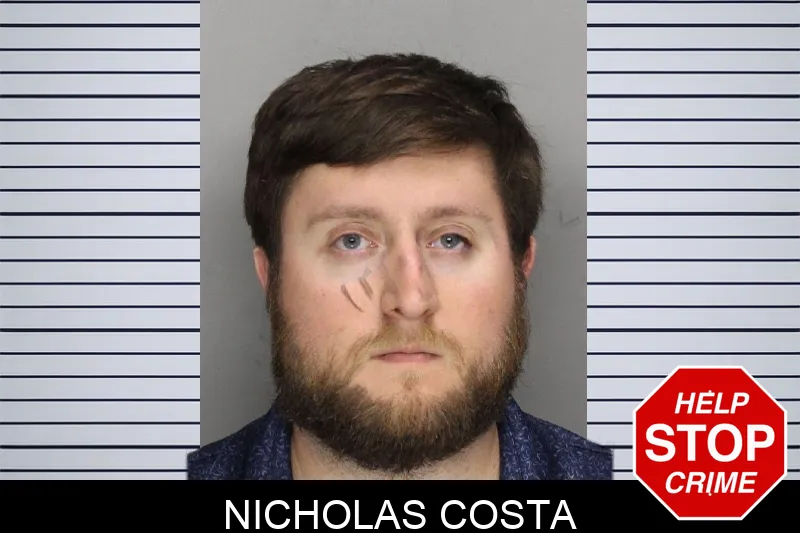 Nicholas Costa mugshot – Cobb County , Georgia Nicholas Costa mugshot
