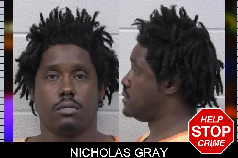 Nicholas Gray mugshot
