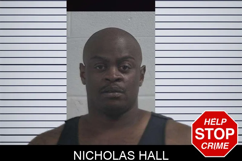 Nicholas Hall mugshot