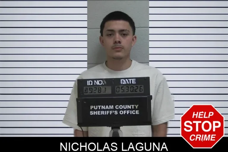 Nicholas Laguna mugshot – Putnam County , Georgia Nicholas Laguna