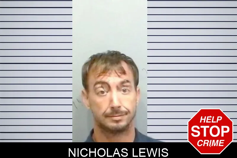 Nicholas Lewis mugshot