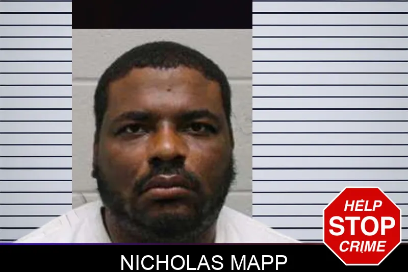 Nicholas Mapp mugshot