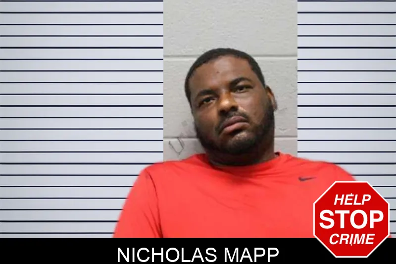 Nicholas Mapp mugshot