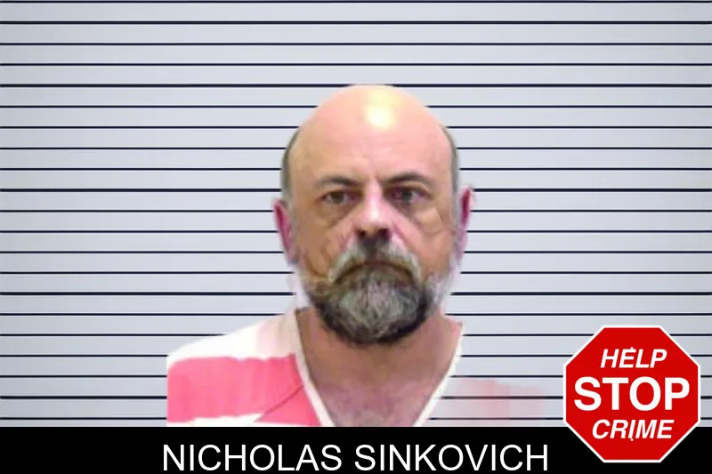 Nicholas Sinkovich mugshot