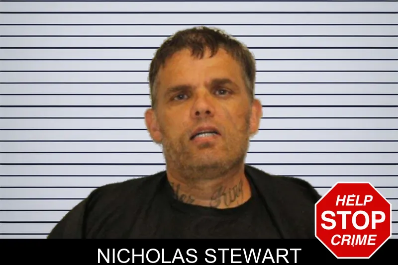 Nicholas Stewart mugshot