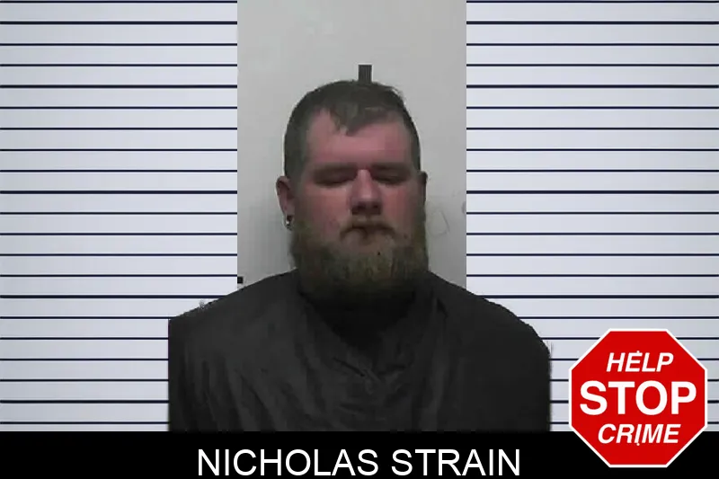 Nicholas Strain mugshot