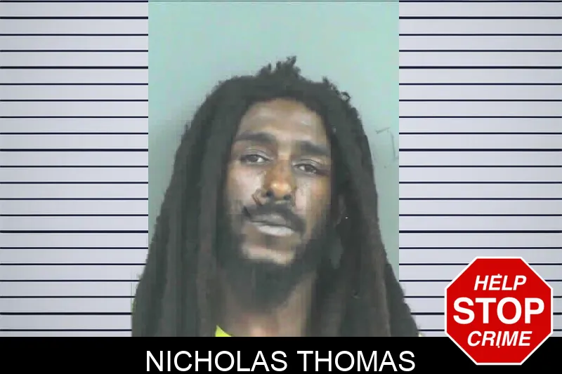 Nicholas Thomas mugshot