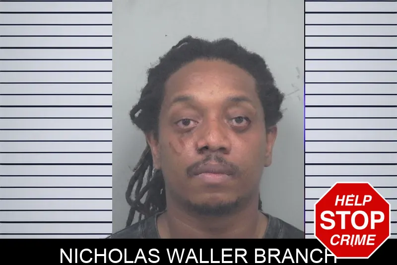 Nicholas Waller Branch mugshot