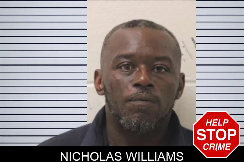 Nicholas Williams mugshot