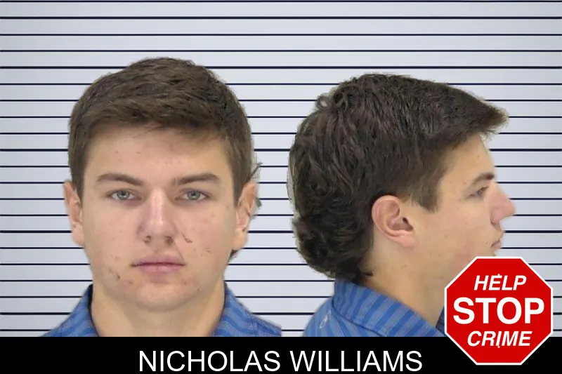 Nicholas Williams mugshot