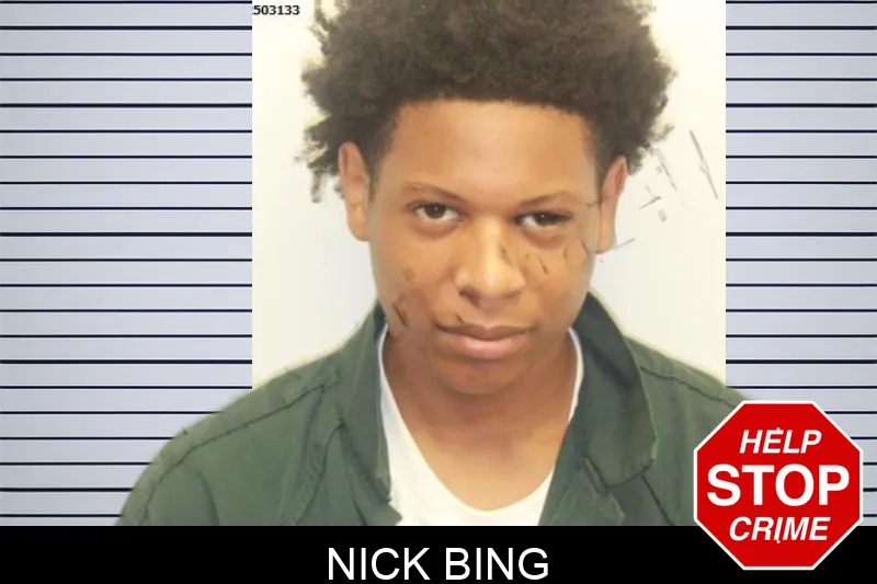 Nick Bing mugshot