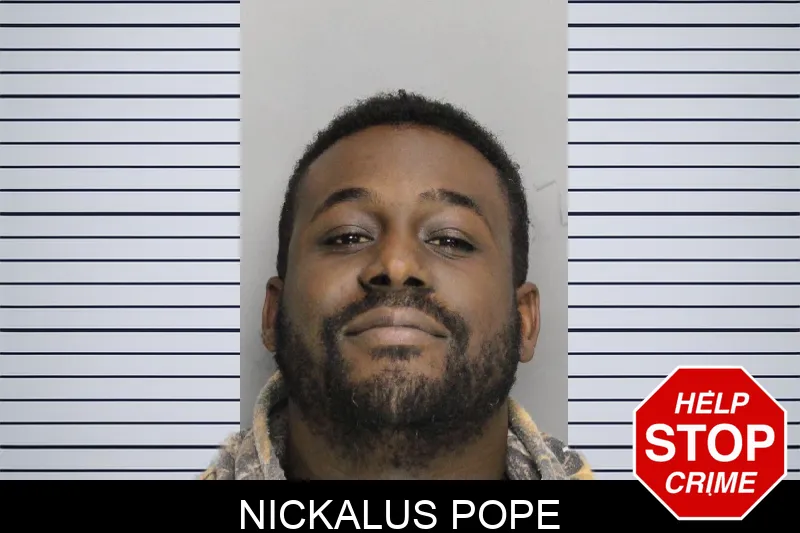 Nickalus Pope mugshot