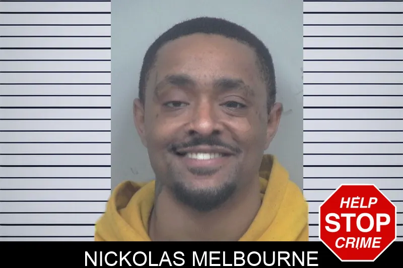 Nickolas Melbourne mugshot