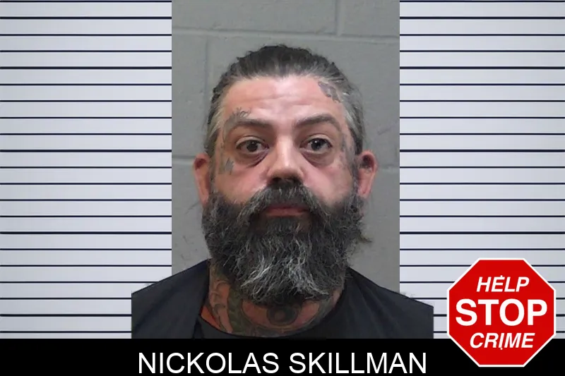 Nickolas Skillman mugshot