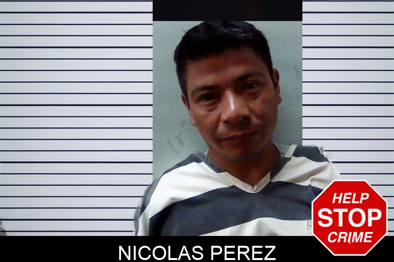 Nicolas Perez mugshot
