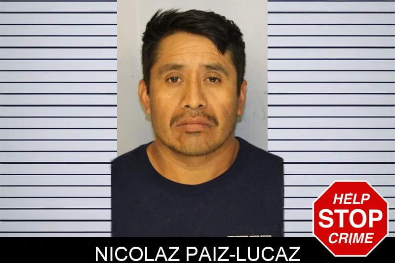 Nicolaz Paiz-Lucaz mugshot – Hall County , Georgia Nicolaz Paiz-Lucaz mugshot