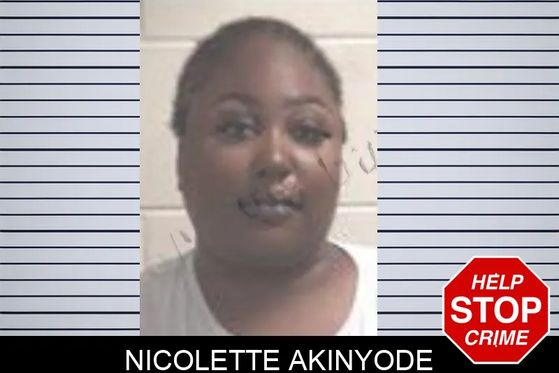 Nicolette Akinyode mugshot