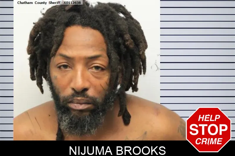 Nijuma Brooks mugshot