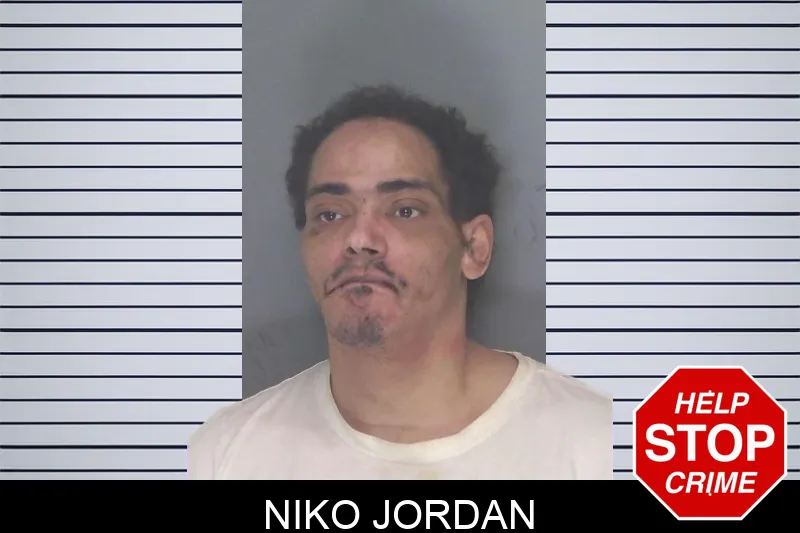 Niko Jordan mugshot