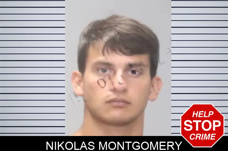 Nikolas Montgomery mugshot