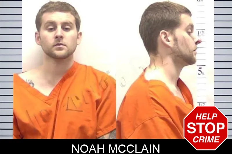 Noah McClain mugshot