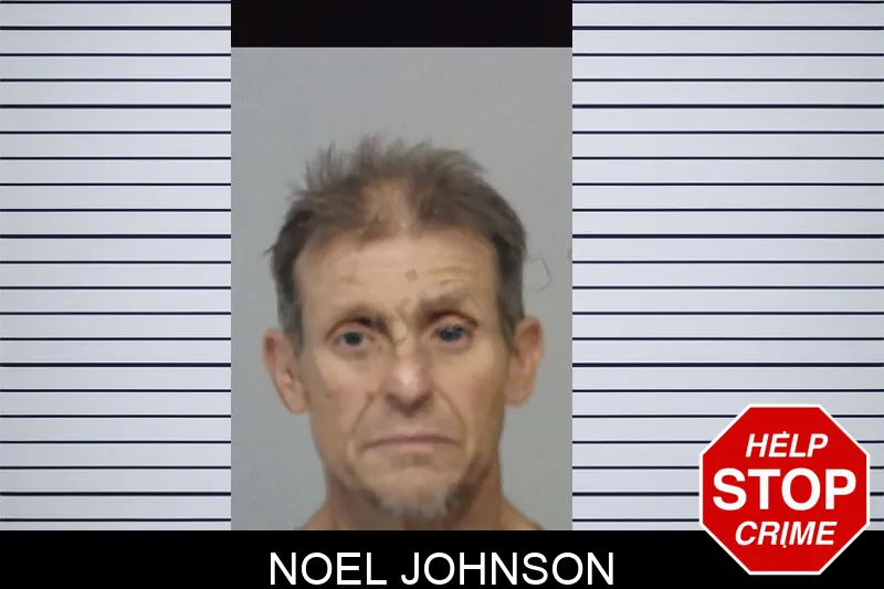 Noel Johnson mugshot