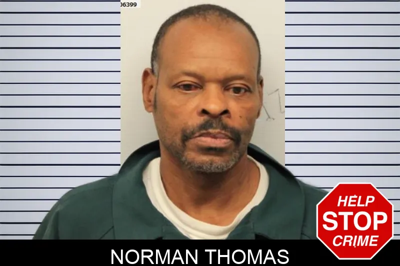 Norman Thomas mugshot
