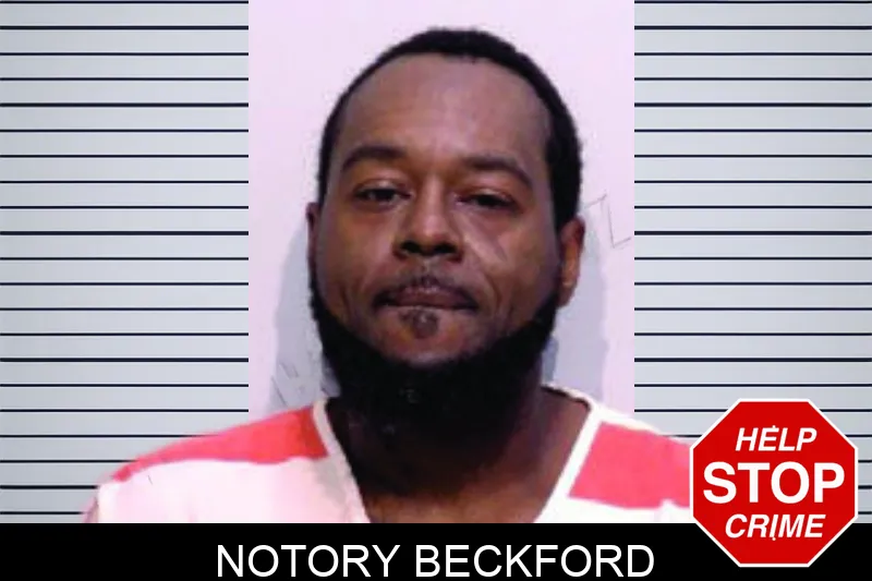 Notory Beckford mugshot