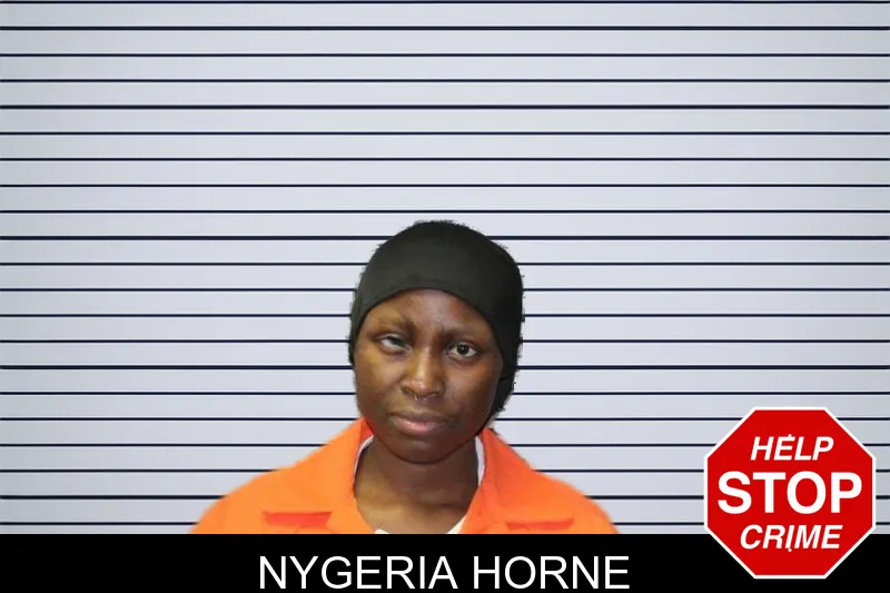 Nygeria Horne mugshot – Thomas County , Georgia Nygeria Horne mugshot