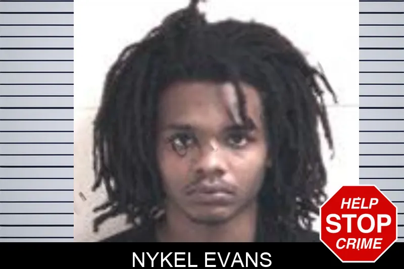 Nykel Evans mugshot