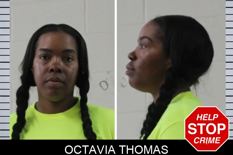 Octavia Thomas mugshot – Houston County , Georgia Octavia Thomas mugshot