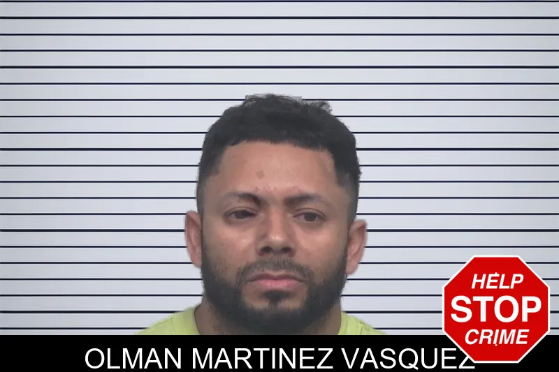 Olman Martinez Vasquez mugshot