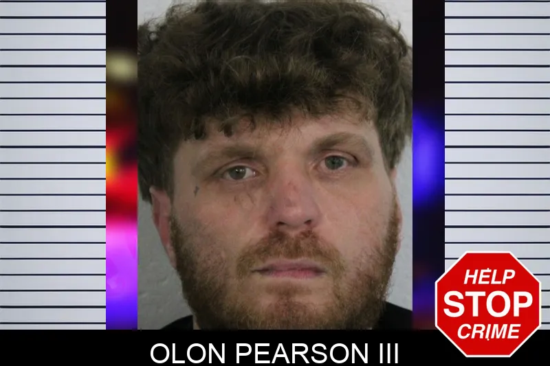 Olon Pearson III mugshot