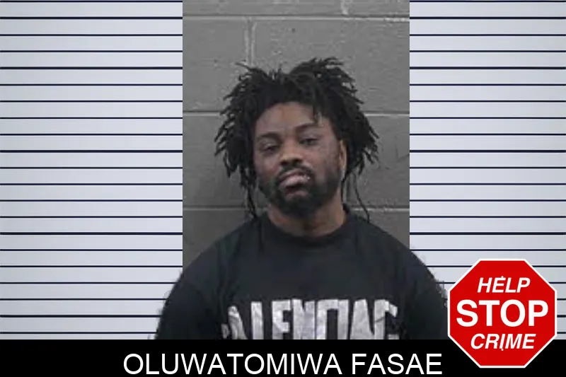 Oluwatomiwa Fasae mugshot